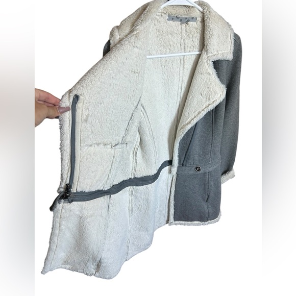 Athleta Convertible Moto Pea Coat - Picture 4 of 8